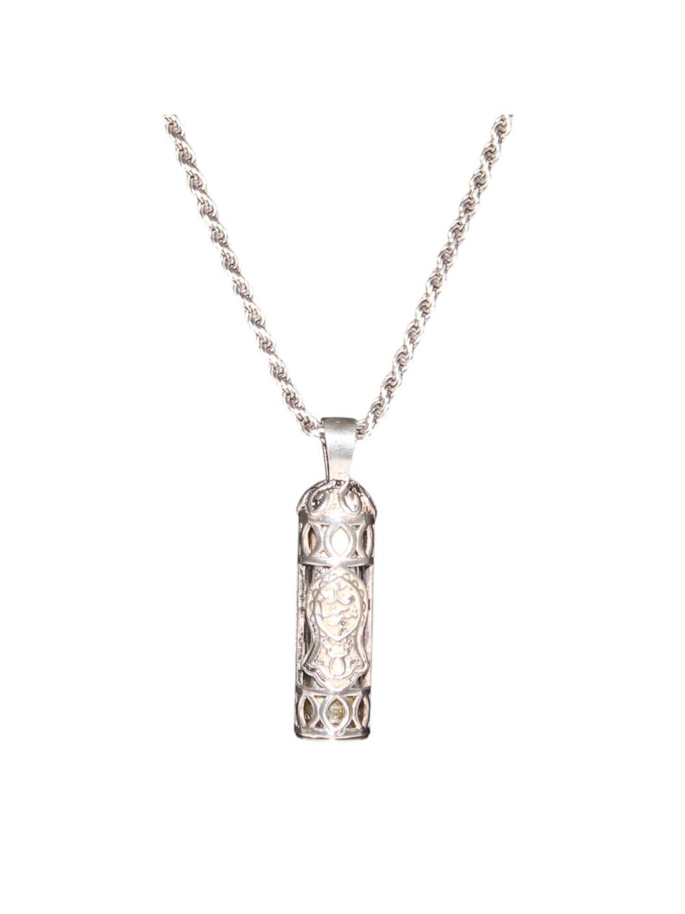 Turkish Protection Prayer Necklace "Muska" Sterling Silver 925